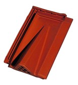 TONDACH CONTITON 12 (Stodo 12) taška větrací kaštanově hnědá glazura